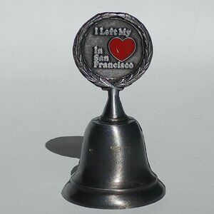 ATTRACTIVE San Francisco Bell CABLE CAR "I left my heart in San Francisco"